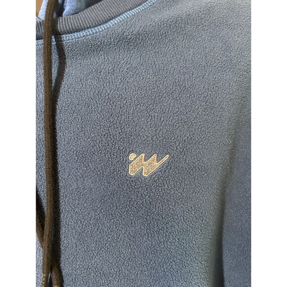 Without Walls Pullover Hoodie Mens Large Fleece Two Toned Blue - Picture 2 of 8